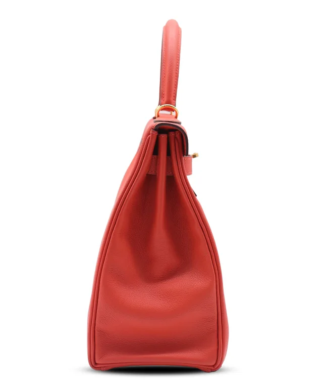 Hermès Kelly 32 Capucine GHW in Leather from Luxury Promise, photo 5 of 14
