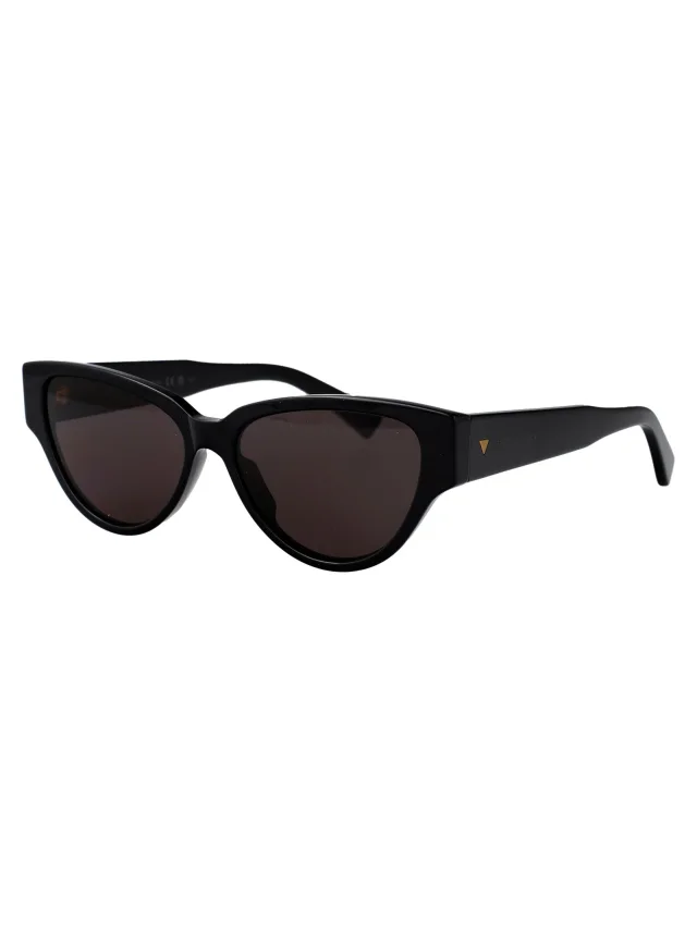 Bottega Veneta Bv1319s Sunglasses — Black Acetate in Black from HEWI, photo 2 of 3