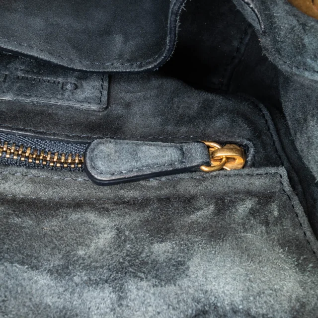 Dior Mini Denim Cannage Studded Supple Lady in Denim from HEWI, photo 4 of 6