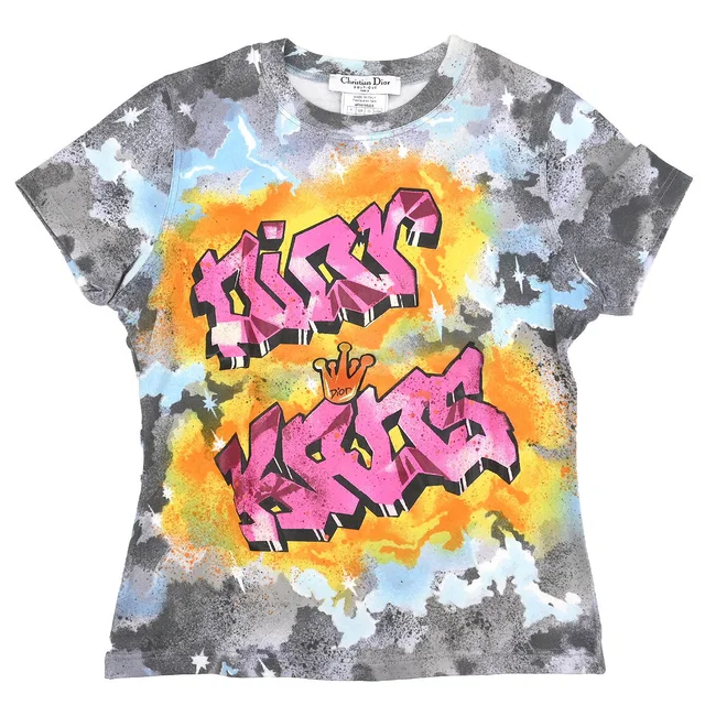 2004 Top Dior Kaos T-shirt Gray #42 in Grey from AMORE Vintage Tokyo