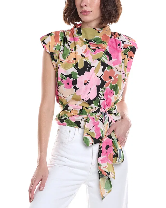 To My Lovers Printed Top, image 1 of 1 from Gilt
