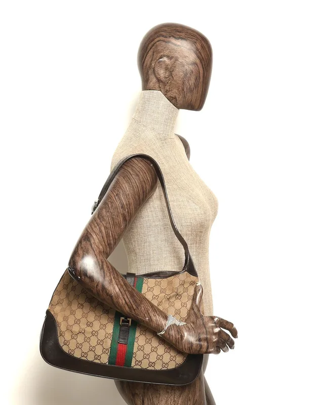 Gucci GG Jackie Web Bag in Canvas from A Retro Tale, photo 8 of 8