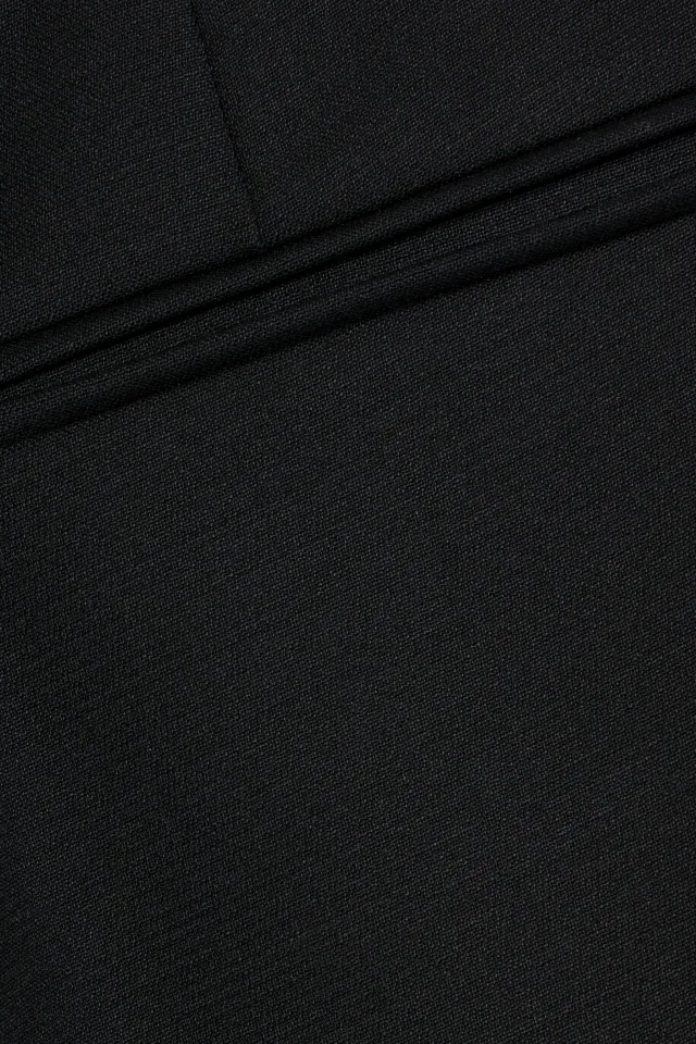 Chloé Wool-Blend Crepe Straight-Leg Pants in Black, photo 3 of 3 from THE OUTNET