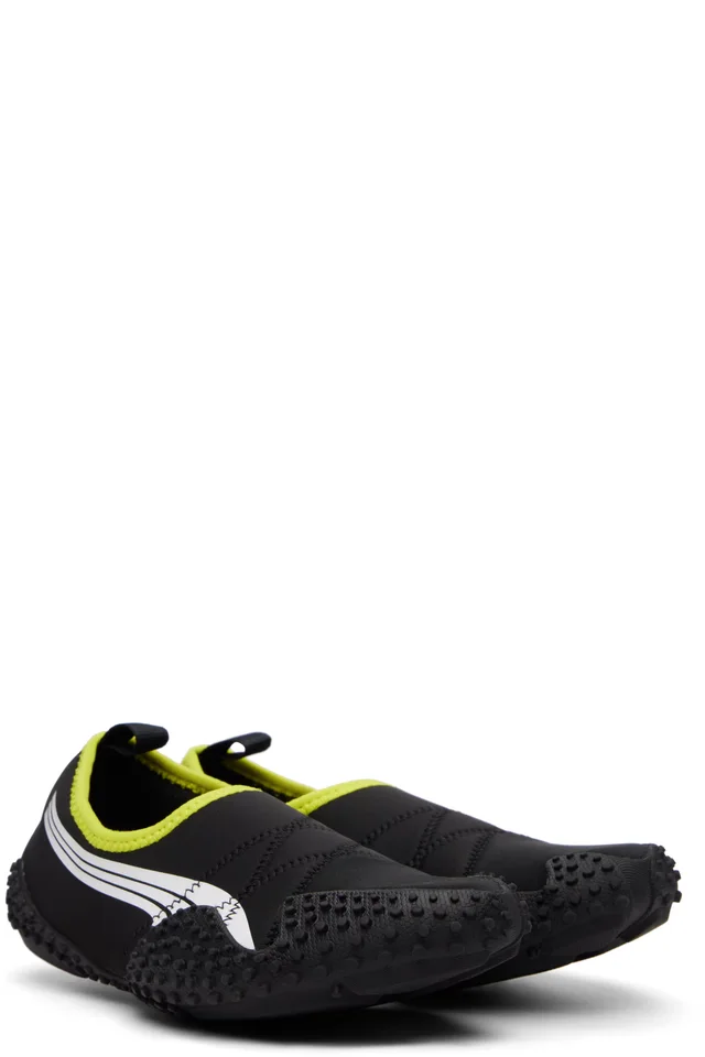 PUMA Black Mostro Flex Sneakers, photo 4 of 5 from SSENSE