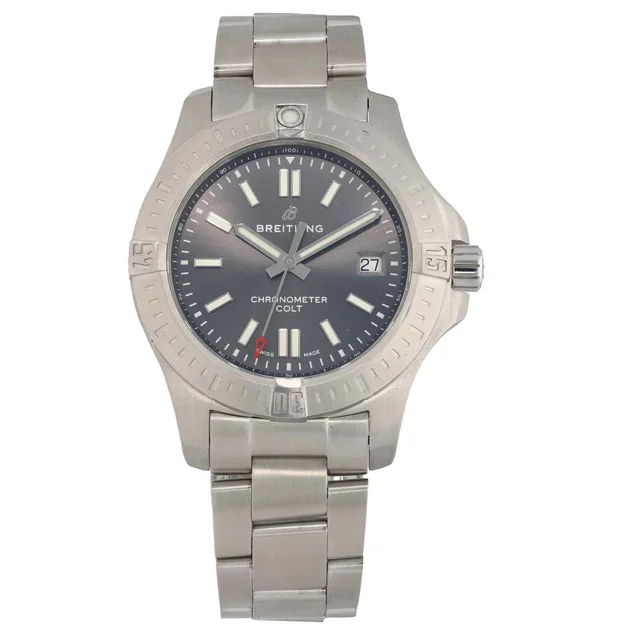 Breitling Colt A17313 41mm Stainless Steel Watch from H&T