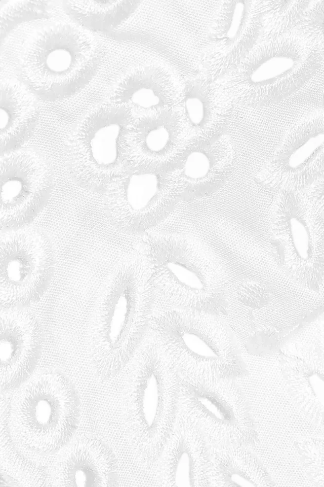 Red(V) Broderie Anglaise Cotton Collar in White, photo 2 of 3 from THE OUTNET