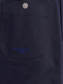 Stone Island Wide trousers with belt in 59% Cotton, 26% Polyester, 13% Viscose, 2% Elastane, photo 5 of 5 from LUISAVIAROMA