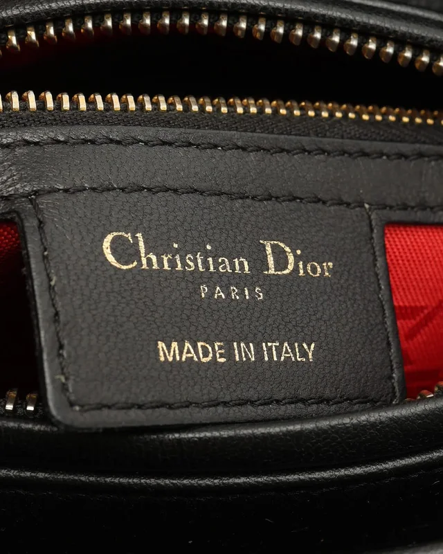 Medium Lady Dior Bag in Leather from A Retro Tale, photo 8 of 9