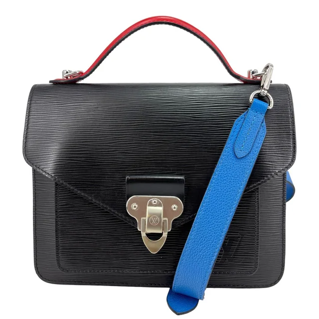 Louis Vuitton Neo Monceau Epi Leather Crossbody Bag Black in Black Leather from Dallas Designer Handbags