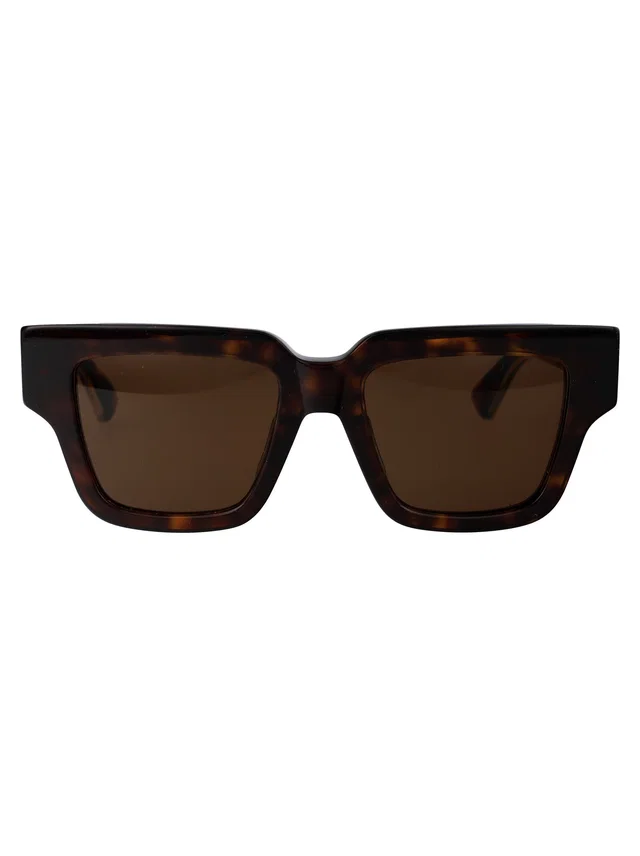 Bottega Veneta Bv1276s Tortoiseshell Resin Sunglasses — Brown in Brown Resin from HEWI
