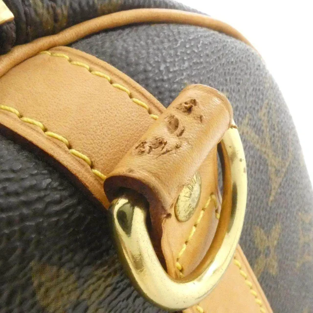 Louis Vuitton Speedy Bandouliere Monogram Boston Bag in Brown Canvas from LuxUness, photo 3 of 6