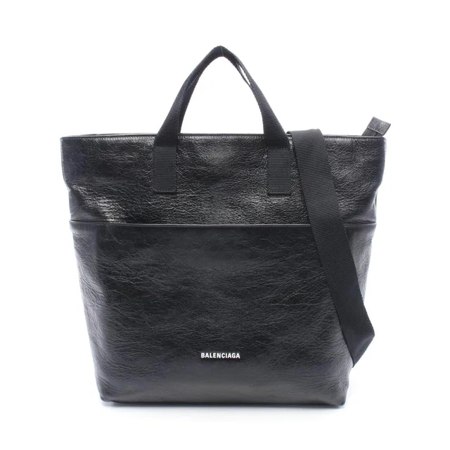 Balenciaga Explorer 2way Leather Tote Bag in Leather from LuxUness