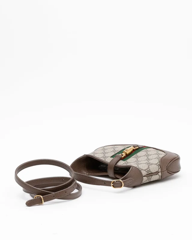 Gucci x Balenciaga The Hacker Project Mini Jackie Shoulder Bag in Coated canvas from A Retro Tale, photo 5 of 8