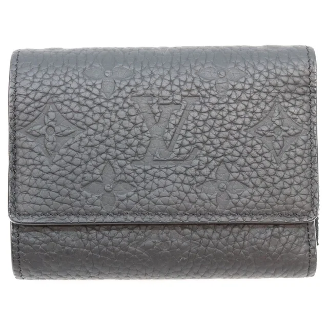 Louis Vuitton Monogram Taurillon Leather Portefeuille Pilot Trifold Wallet in Leather from The Reluxe
