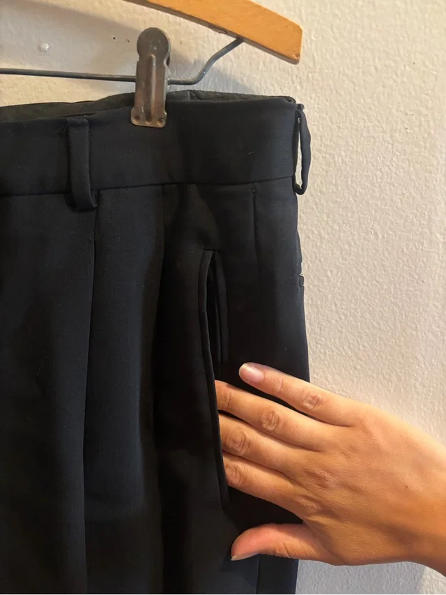 Giorgio Armani Pants With Tailored Pleat in black from Poshmark
