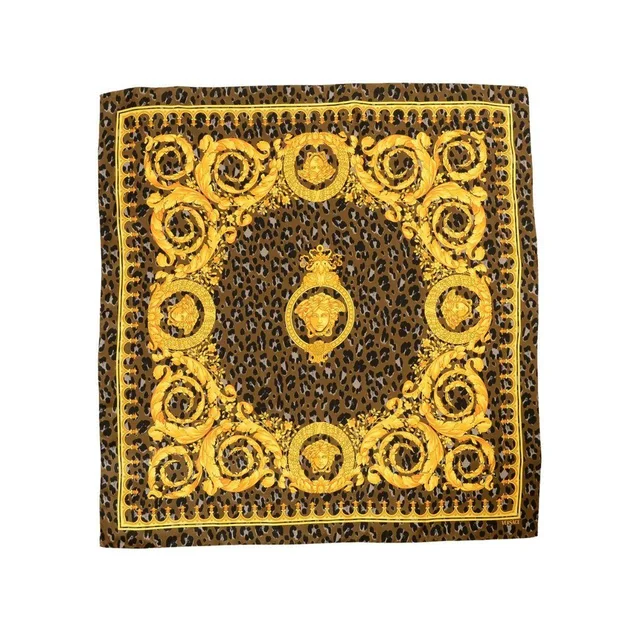 Versace Women's Scarf - Multi in multicolor from Depop, photo 1 of 1
