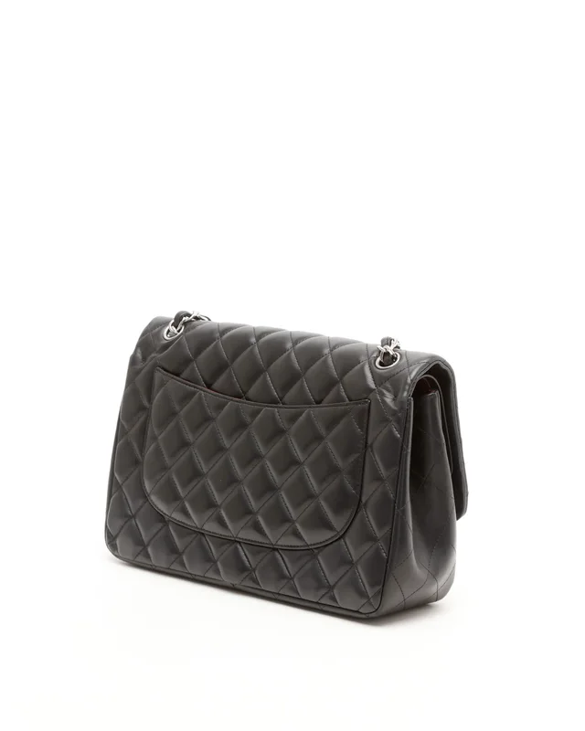 Chanel Lambskin Quilted Jumbo Double Flap Bag in Lambskin from A Retro Tale, photo 3 of 11