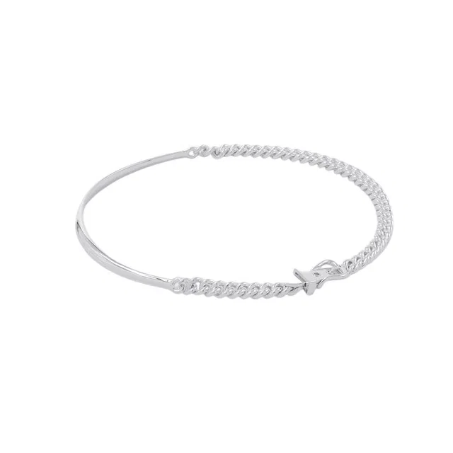 Hermès BoucleSellier Inflexible Necklace Size PM/40 SV925 from GALLERY RARE