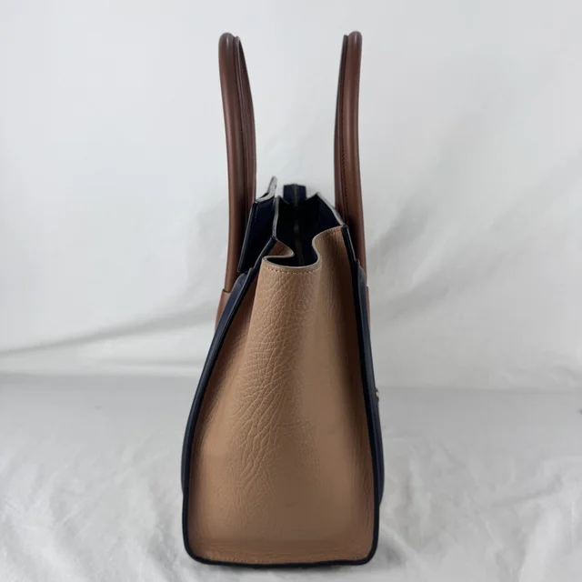 Celine Micro Luggage Tricolor Bag in calfskin from Reowned, photo 12 of 17