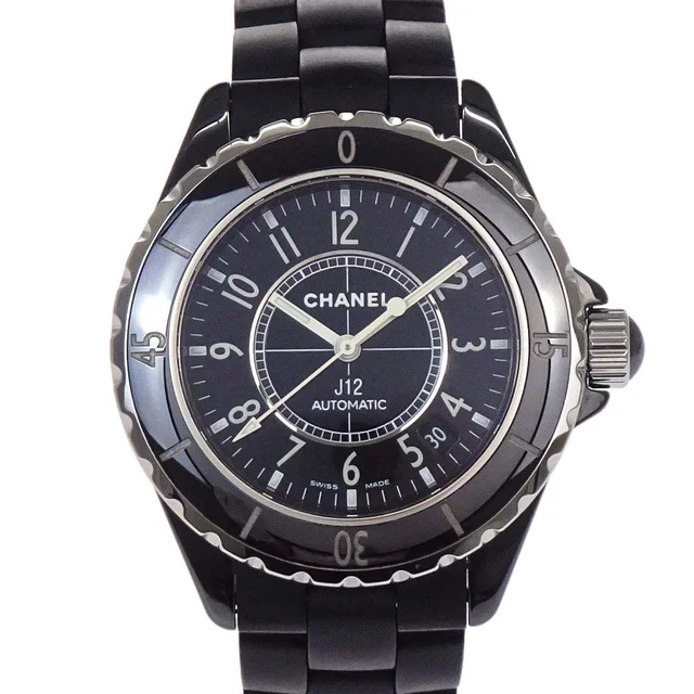 Chanel Ref.H0684 J12 39mm Self-winding Watch Ceramic Black in Black Ceramic from AMORE Vintage Tokyo