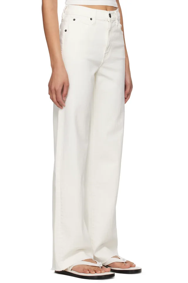 SLVRLAKE White Grace Jeans, photo 2 of 2 from SSENSE