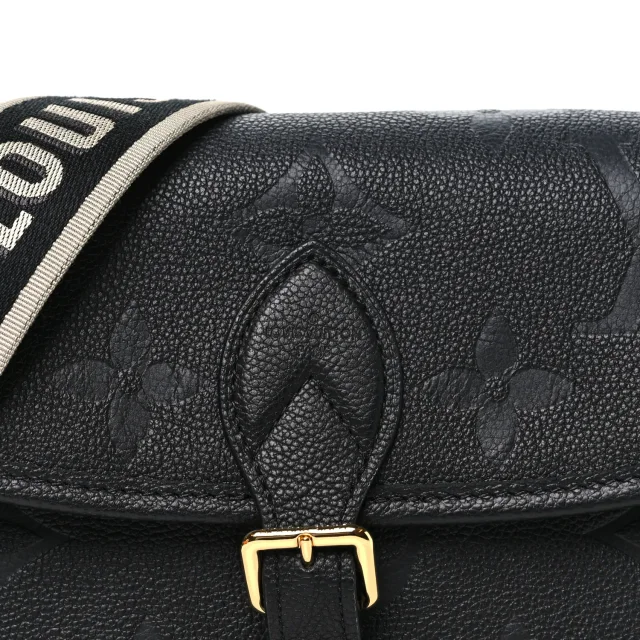 Louis Vuitton Empreinte Monogram Giant Diane Black in Black Caviar leather from FASHIONPHILE, photo 7 of 10