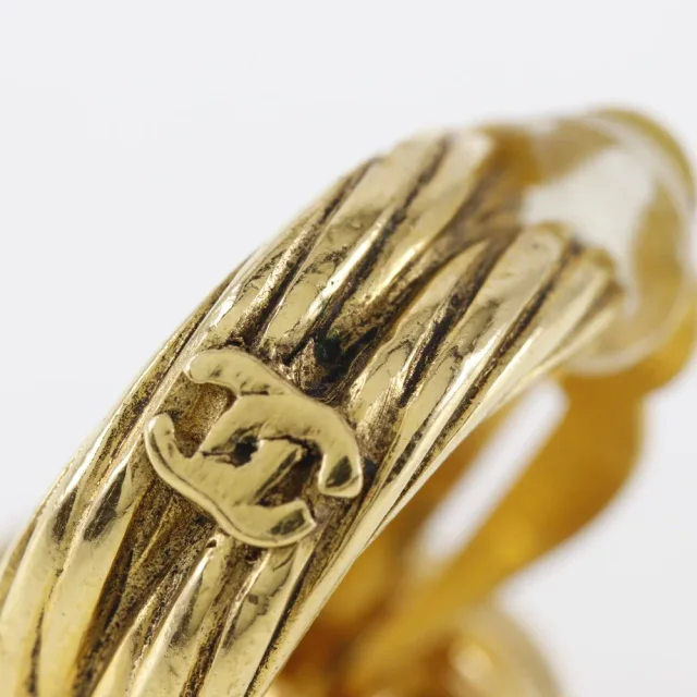 Chanel Coco Mark Earrings in Gold Gold-plated metal from LuxUness, photo 5 of 9