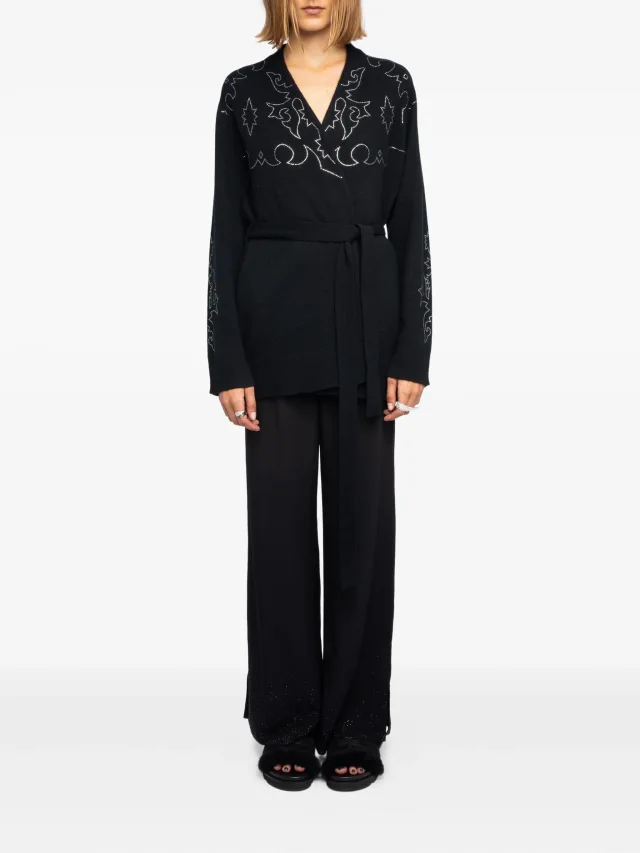 Zadig&Voltaire Salomy cashmere cardigan, photo 2 of 2 from FARFETCH