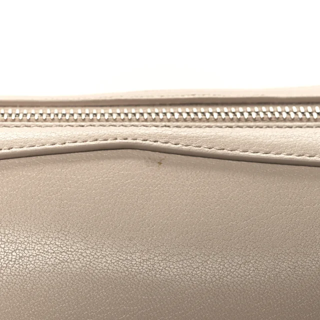 Alaïa Shiny Goatskin Medium Le Teckel Bag Grege in Goatskin from FASHIONPHILE, photo 10 of 12