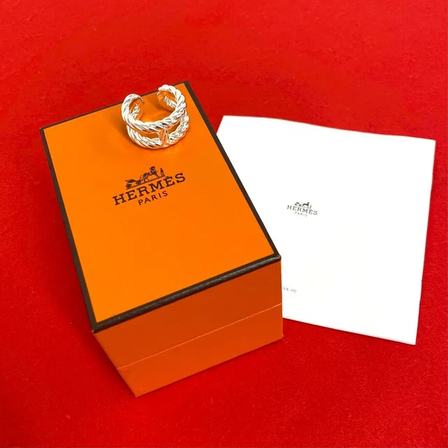 Hermès Aleya Ring 925 Sterling Silver in Silver from The Reluxe