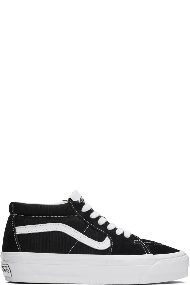 Vans Black & White Premium Sk8-Mid Reissue 83 Sneakers, image 1 of 1 from SSENSE