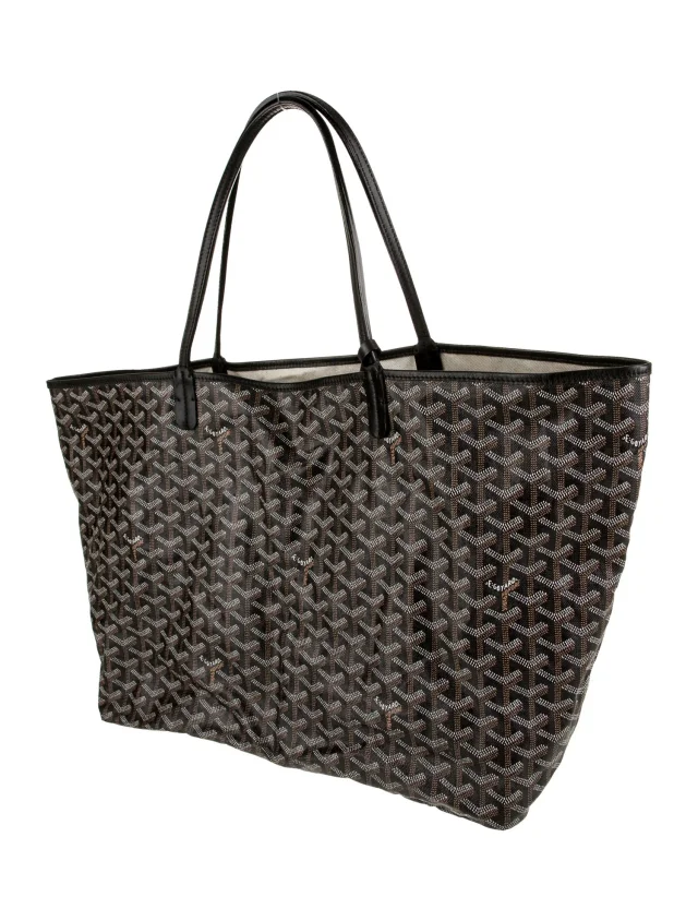 Goyard Tote Shoulder in black Canvas from The RealReal, photo 3 of 6