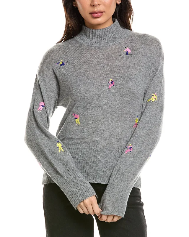 Brodie Cashmere Multicolor Mini Skier Wool & Cashmere-Blend Sweater, image 1 of 1 from Rue La La