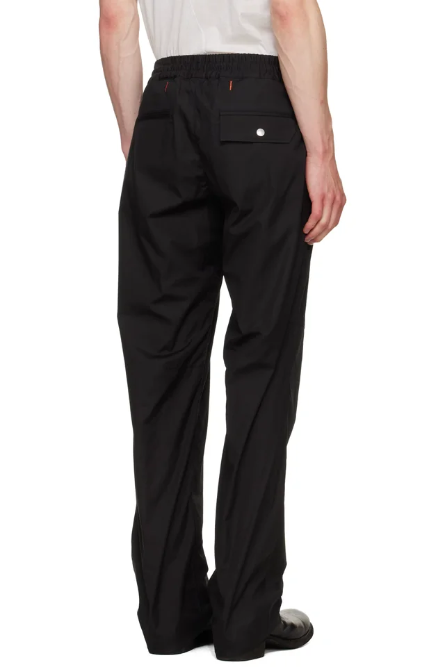 JKEEFER Black Anthony Cargo Pants, photo 3 of 3 from SSENSE