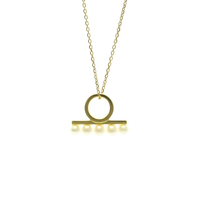 Tasaki 18k Gold Pearl Necklace in gold from Poshmark