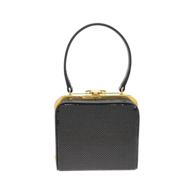 CELINE LANA MINAUDIERE 197243EQN bag in 38NO/BLACK / GOLD metal fittings sequins from KOMEHYO