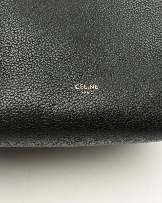 Celine Small Seau Sangle Bucket Bag in Caviar leather from A Retro Tale, photo 6 of 8
