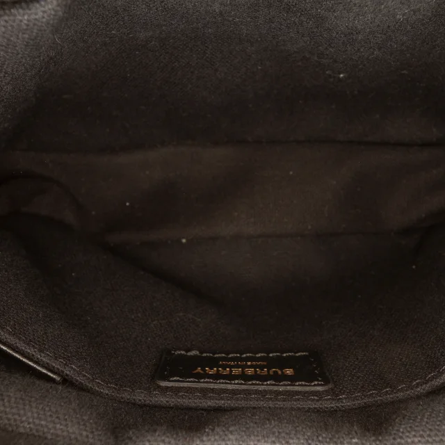 Beige Burberry House Check Canvas Camera Bag in Beige Canvas from Designer Revival, photo 4 of 6