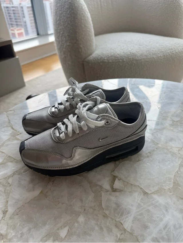 Jacquemus X Nike Air Max 1 '86 in black|silver|gray from Poshmark