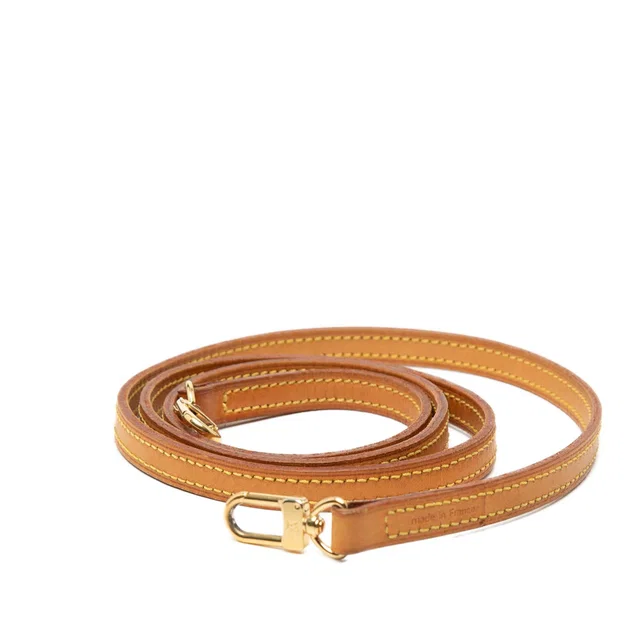 Beige Louis Vuitton Vachetta Leather Strap in Beige Leather from Designer Revival, photo 1 of 1