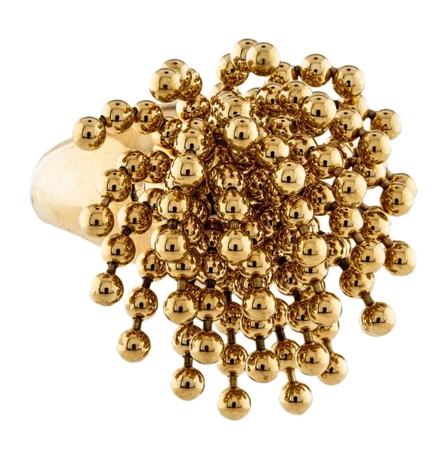 Cartier Paris 18K Yellow Gold Nouvelle Vague Ring in Yellow Leather from Luxury Promise