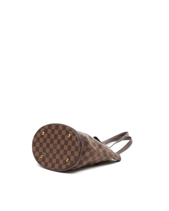 Louis Vuitton Damier Ebene Marais Bucket Bag in Brown Canvas from A Retro Tale, photo 5 of 8