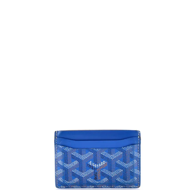 Goyard Saint Sulpice Card Holder Coated Canvas in blue Coated canvas from Rebag, photo 1 of 1