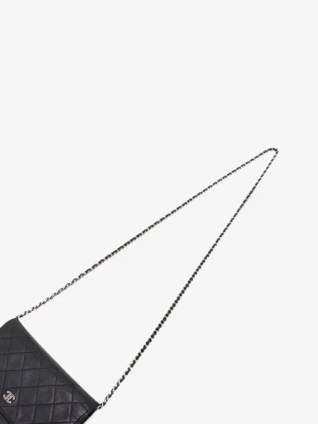 Chanel Black 2016 caviar Wallet-on-Chain in Black Caviar leather from Sign of the Times, photo 5 of 14