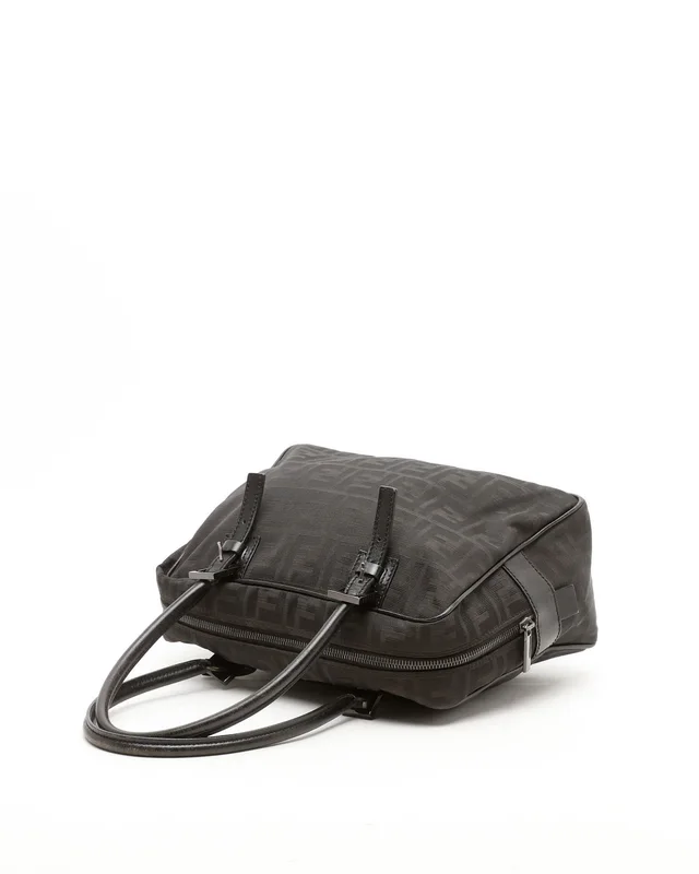 Fendi Zucca Tote Bag in Coated canvas from A Retro Tale, photo 4 of 10