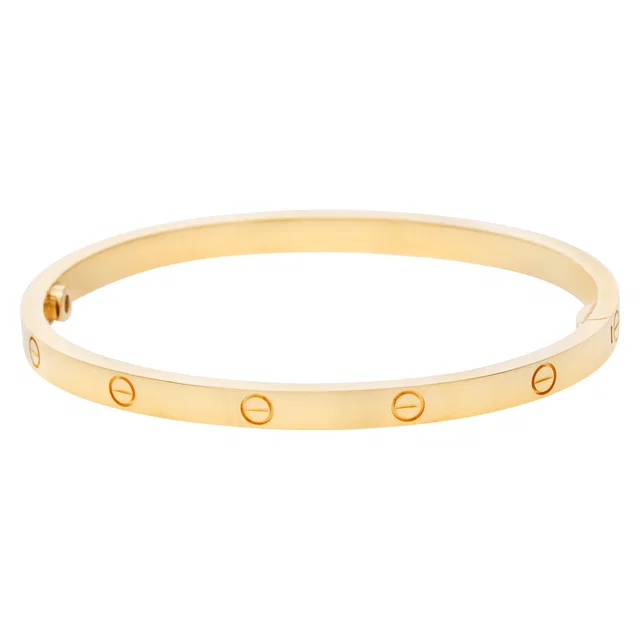 Cartier Small LOVE bracelet in Yellow Yellow Gold from Gray And Sons