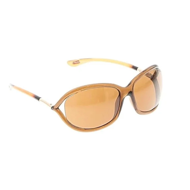 Tom Ford Women's Sunglasses - Brown/Tan in brown|red|neutral from Depop, photo 3 of 4