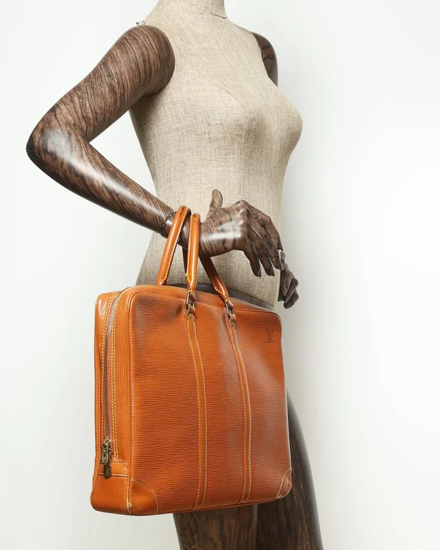 Louis Vuitton Epi Porte Document Voyage Business Bag in Leather from A Retro Tale, photo 12 of 12
