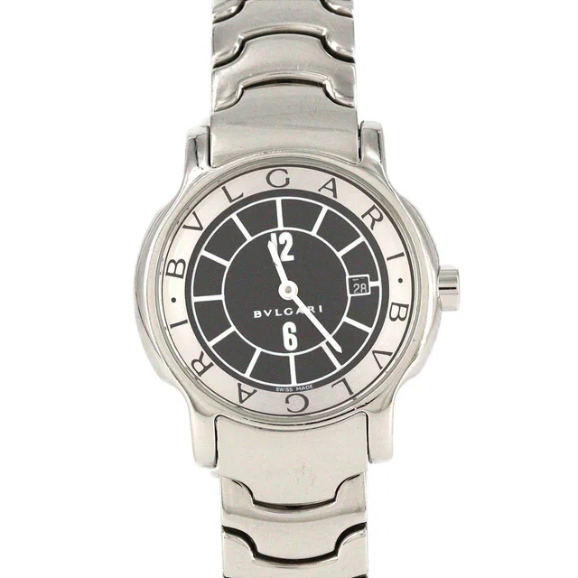 Bvlgari Solo Tempo Stainless Steel Watch from LuxUness