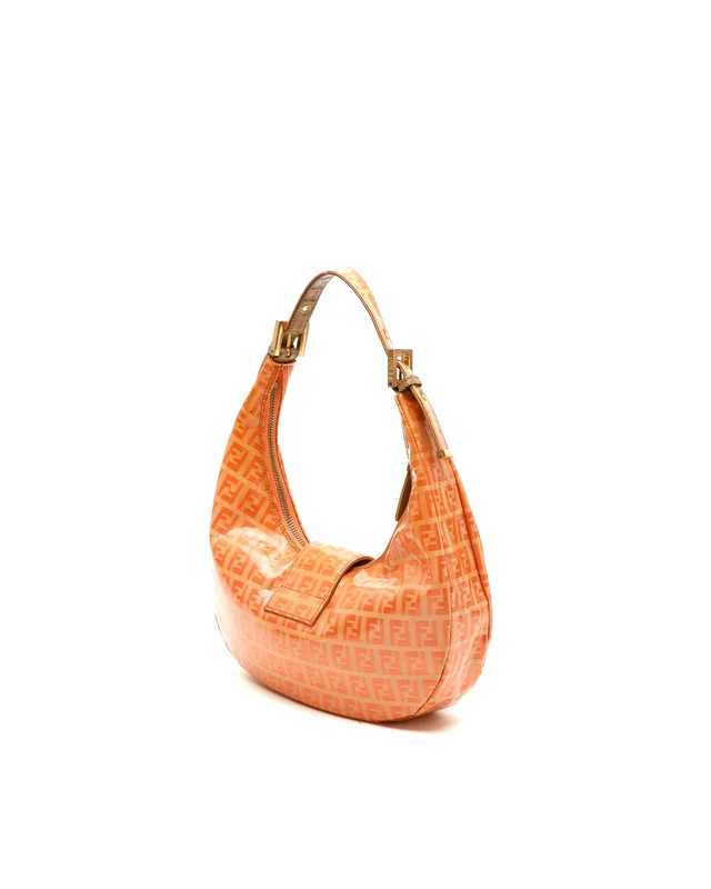 Fendi Zucchino Patent Leather Bag in Patent leather from A Retro Tale, photo 3 of 8